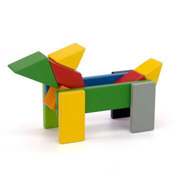小米 MI 米兔 儿童磁力积木玩具