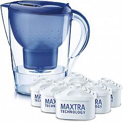 碧然德（BRITA）过滤净水器 家用滤水壶 净水壶 Marella 金典系列 3.5L（蓝色）一壶六芯装