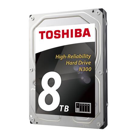 TOSHIBA 东芝 N300系列 NAS用机械硬盘 8TB