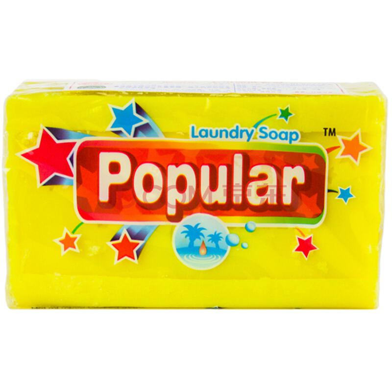 泡飘乐 popular多功能洗衣皂柠檬味250克*1块 *2件7.9元（合3.95元/件）