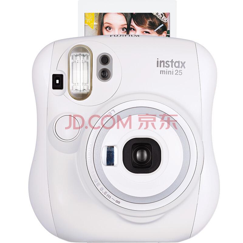 富士（FUJIFILM）INSTAX一次成像相机MINI25相机白色599元