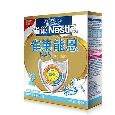Nestlé 雀巢 能恩 较大婴儿及幼儿配方奶粉 2段 400克