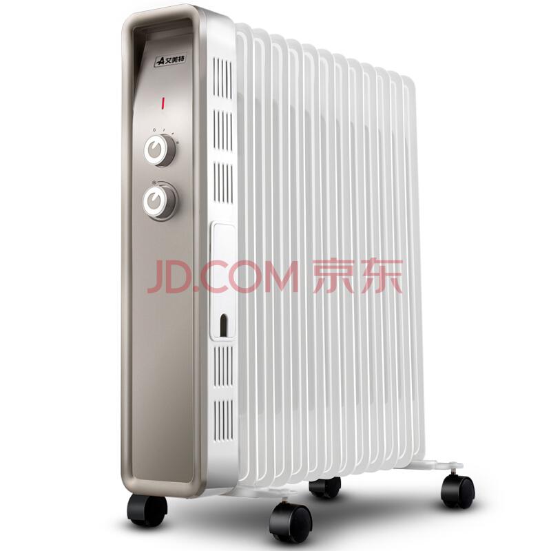 艾美特（Airmate）取暖器/家用电暖器/电暖气13片电热油汀HU1322-W389元