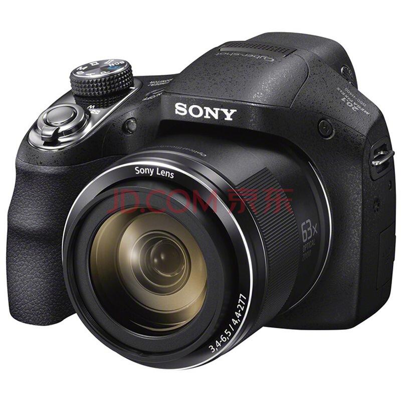 索尼（SONY）DSC-H400长焦数码相机黑色（2010万有效像素3英寸液晶屏63倍光学变25mm广角）1599元