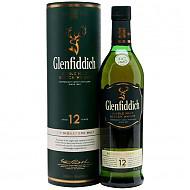 Glenfiddich 格兰菲迪 12年苏格兰达夫镇单一麦芽威士忌700ml