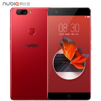 努比亚 nubia Z17 无边框 烈焰红 6GB+64GB 全网通 移动联通电信4G手机