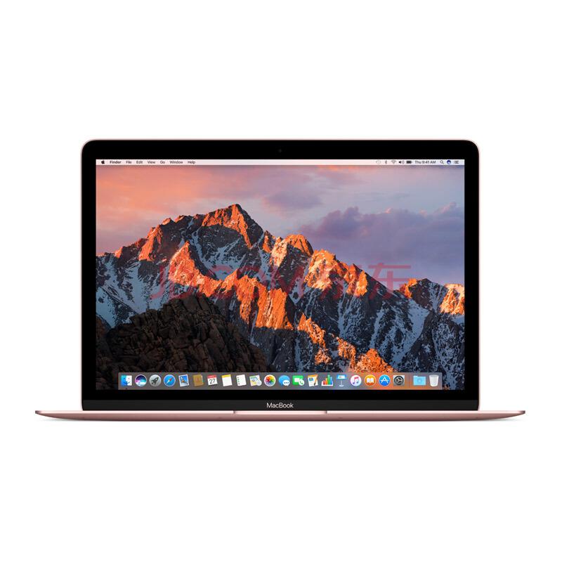 Apple MacBook 12英寸笔记本电脑 玫瑰金色（Core m3 处理器/8GB内存/256GB闪存 MNYM2CH/A）