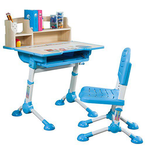 心家宜 M_300L 儿童升降学习桌椅套装 双色可选