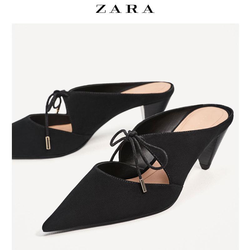 ZARA TRF系列 17204201040 女士尖头高跟鞋