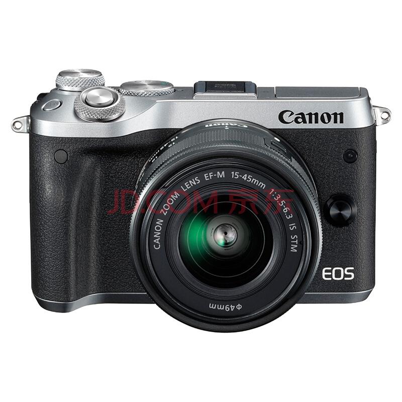 Canon 佳能 EOS M6 无反相机（15-45mm）