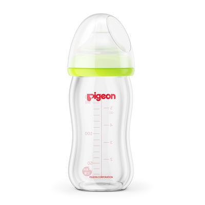 Pigeon 贝亲 AA72 宽口径玻璃奶瓶 160ml