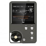 爱国者（aigo）MP3-105 mp3音乐播放器 hifi播放器 高清无损音质播放器 便携随身听 灰色黑键