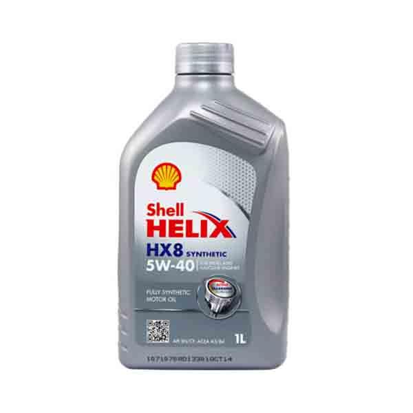 Shell 壳牌  Helix HX8 灰喜力 SN 5W-40 全合成润滑油 1L 德产 *8瓶