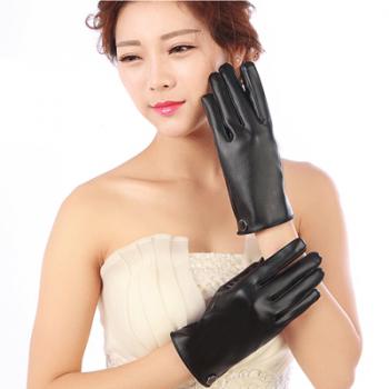 朵迪雅 女士可爱触屏加厚手套
