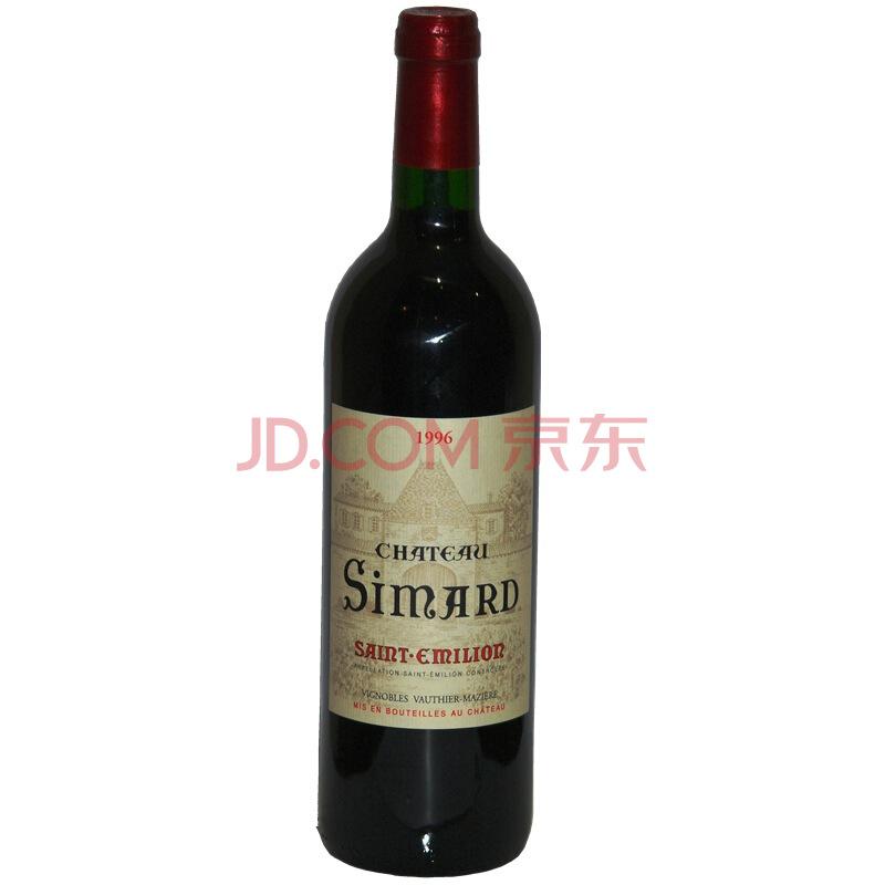 CHATEAU SIMARD 西玛酒庄 圣爱美隆产区 干红葡萄酒 2004年 750ml *3件
