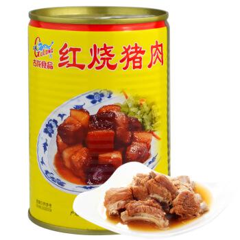 古龙食品 肉罐头 红烧猪肉 397g *4件