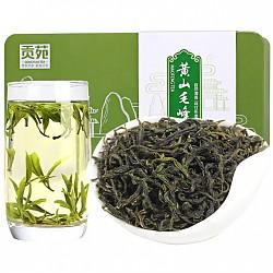 【京东超市】贡苑 茶叶 绿茶 黄山毛峰茶 160g+凑单品