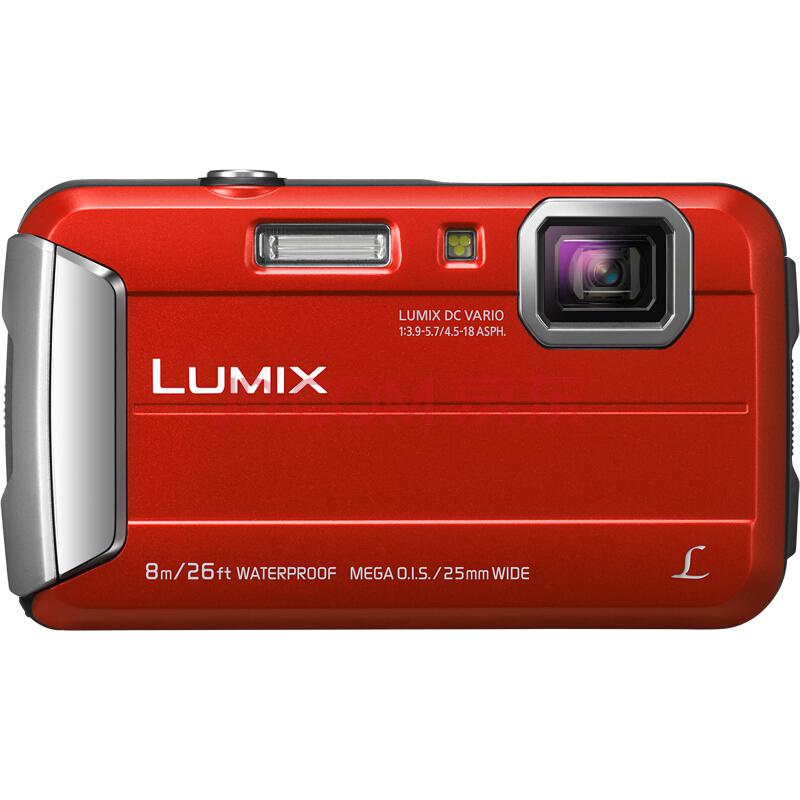 Panasonic 松下 Lumix DMC-TS30 数码相机 红色1098元