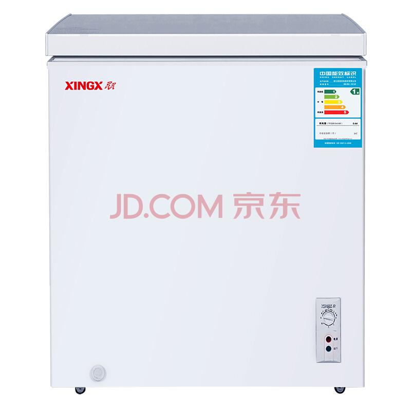 星星（XINGX）107升家用冷柜微霜系统欧式直角冷藏冷冻转换冷柜单温单箱冰箱BD/BC-107JE829元