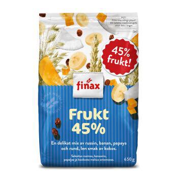 Finax 45%水果坚果麦片 650g *5件