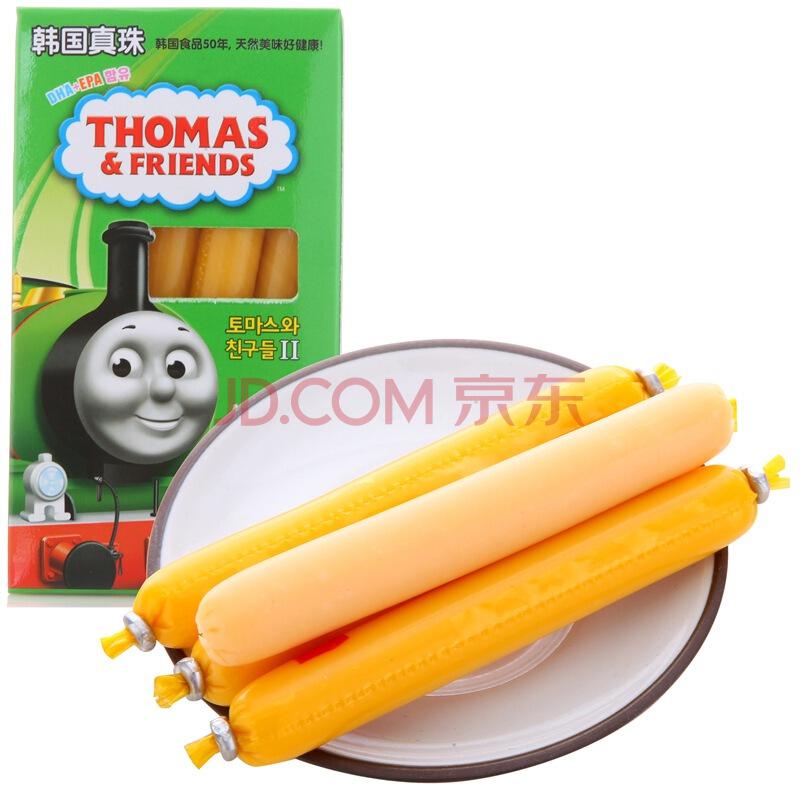 小火车托马斯和朋友（Thomas＆Friends）宝宝辅食鳕鱼肠40克6.63元