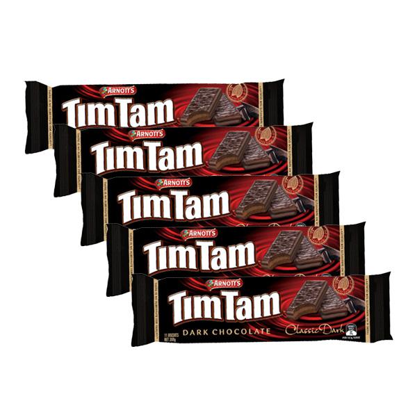 Arnott's 雅乐思 TimTam 巧克力夹心威化饼干 黑巧克力 1000g