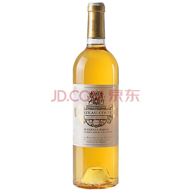 法国原瓶进口红酒 苏玳名庄 古岱酒庄(Chateau Coutet)贵腐甜白葡萄酒 2002年 750ml245元