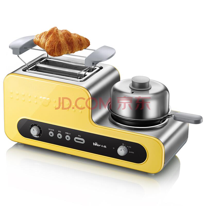 小熊（Bear）烤面包机全自动家用多士炉 不锈钢吐司机早餐机烤面片2片DSL-A02V1299元