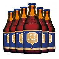 【京东超市】比利时进口啤酒 Chimay 智美蓝帽啤酒 精酿啤酒 组合装 330ml*6瓶