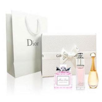Dior 迪奥 香水小样3件套礼盒（真我 5ml+魅惑 5ml+花漾 5ml）