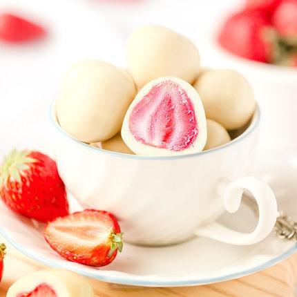 Enon 怡浓 纯脂草莓夹心白巧克力 120g*2+凑单品