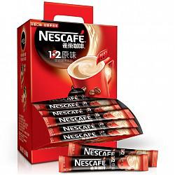 Nestlé 雀巢 咖啡1+2原味 100条 1500g 有赠品
