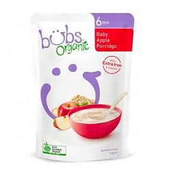 凑单品：bubs 婴幼儿宝宝辅食营养苹果燕麦粥 125g