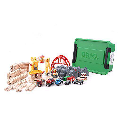 BRIO 火车系列 33097 货运豪华级木质轨道套装
