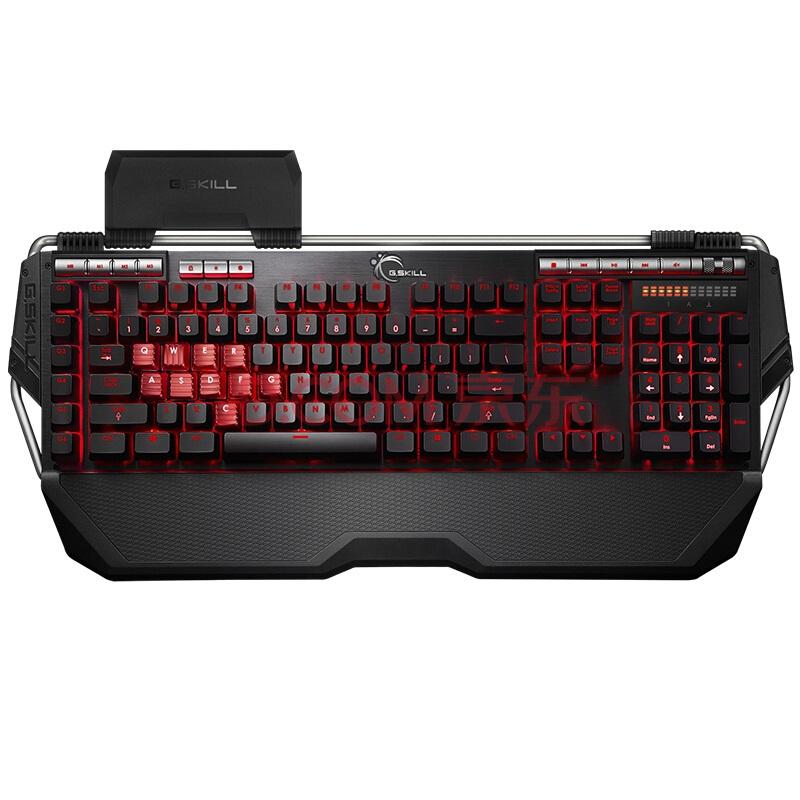 芝奇（G.SKILL)KM780 背光铝合金旗舰版 122键机械键盘 青轴 红光499元