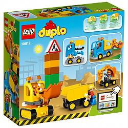 LEGO 乐高 DUPLO得宝系列 卡车和挖掘车套装 10812 2-5岁