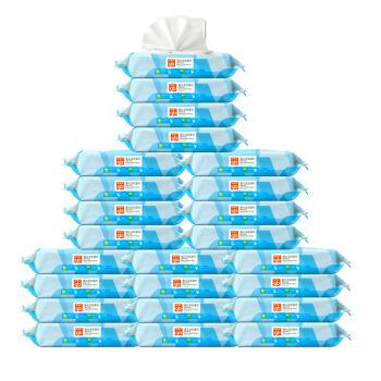 【京东超市】好孩子（gb）婴儿海洋湿巾 80片x24包带盖箱装 宝宝湿巾套装
