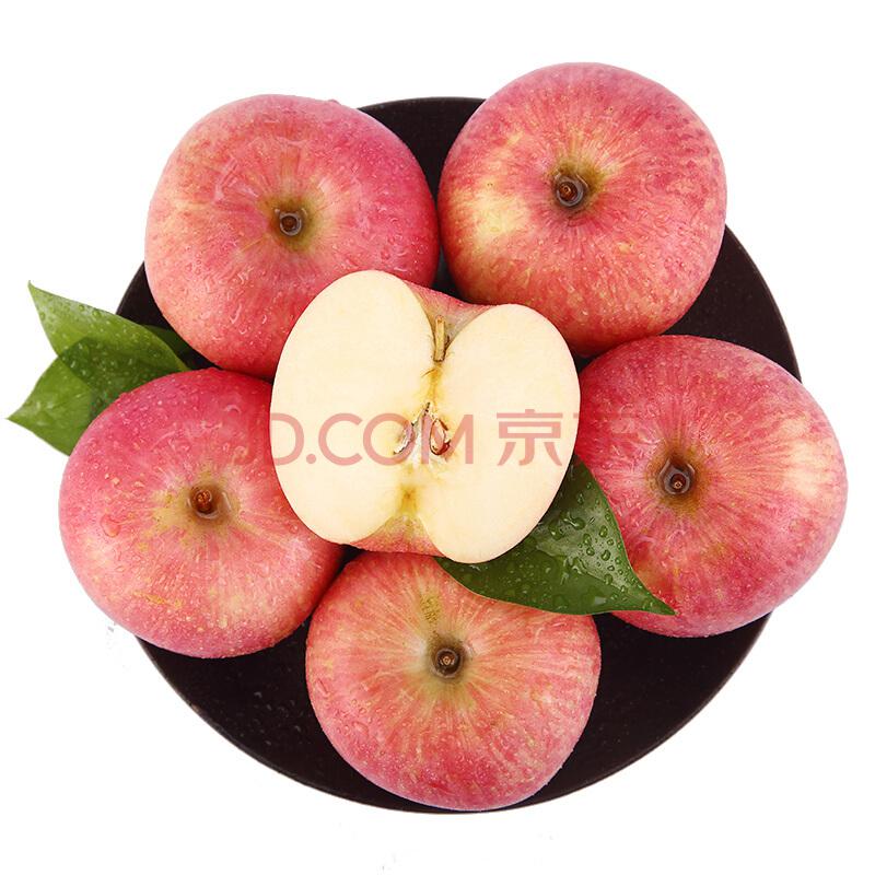 宏辉果蔬山东烟台红富士苹果12个经典80号约2.6kg自营水果手慢无
