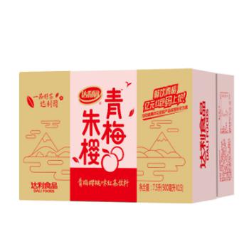 达利园 青梅竹蔗/青梅红茶/台式青梅 500ml*15瓶