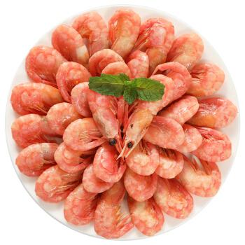 美加佳 加拿大熟冻北极甜虾 400g 55-75只14.5元（需用券）