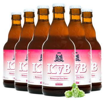 PLUS会员：Keizerrijk 布雷帝国 玫瑰色 精酿啤酒 组合装 330ml*6瓶