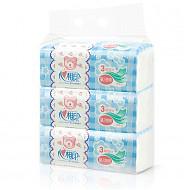 【京东超市】心相印婴儿抽纸 3层120抽面巾纸*3包（大规格/两款包装随机发货）软抽 *2件