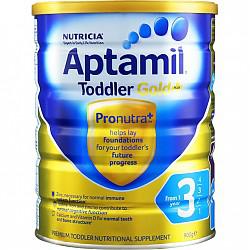Aptamil 爱他美 3段 婴儿奶粉 金装 900g