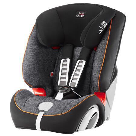 Britax 宝得适 儿童汽车安全座椅 超级百变王 9个月-约12岁 大理石黑