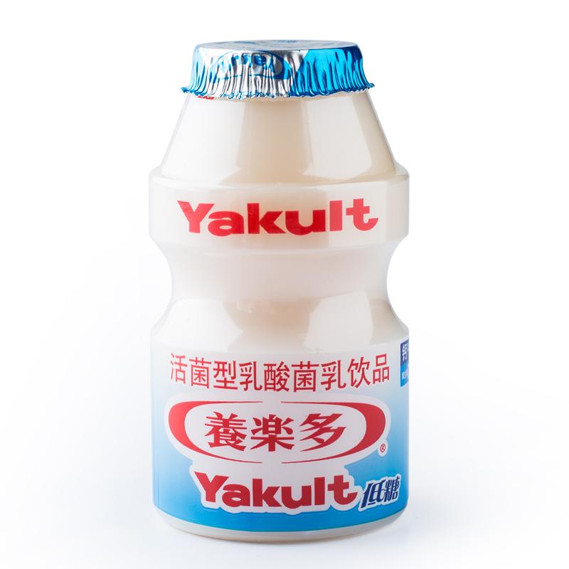 养乐多 活菌型乳酸菌乳饮品（低糖）100ml*5瓶
