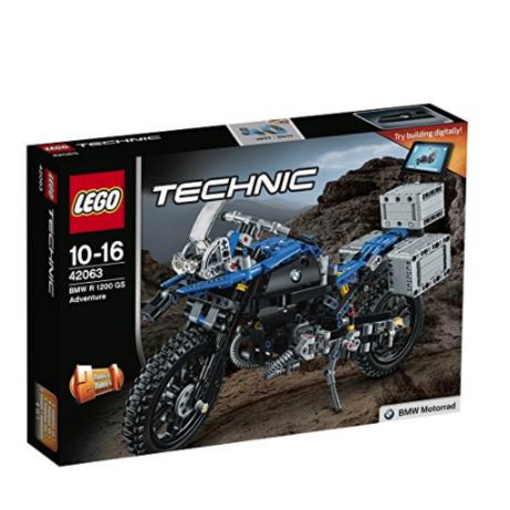LEGO 乐高 Techinc 科技系列 42063 宝马摩托车