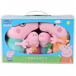Peppa Pig 小猪佩奇 毛绒一家礼盒装（小号）