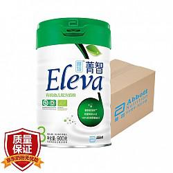 雅培(Abbott)Eleva菁智有机幼儿配方奶粉 3段900克*6(整箱装)+凑单品