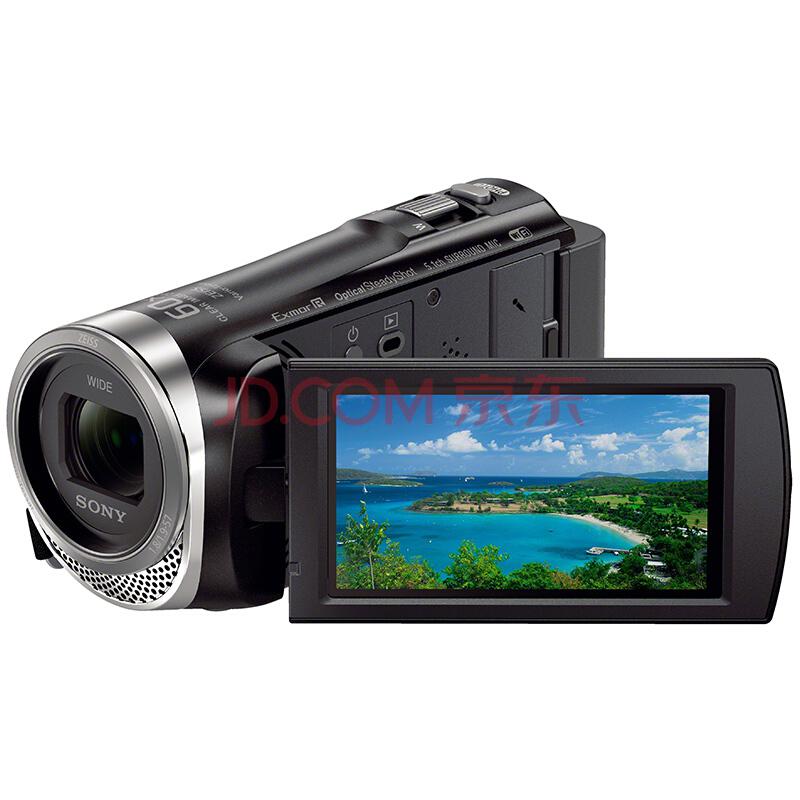 索尼（SONY）HDR-CX450 高清数码摄像机 光学防抖 30倍光学变焦 蔡司镜头 支持WIFI/NFC传输2399元