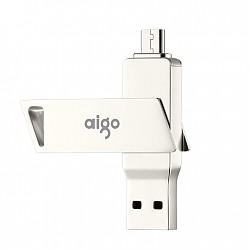 爱国者（aigo）U385 高速Micro USB 16G USB3.0双接口OTG 手机U盘